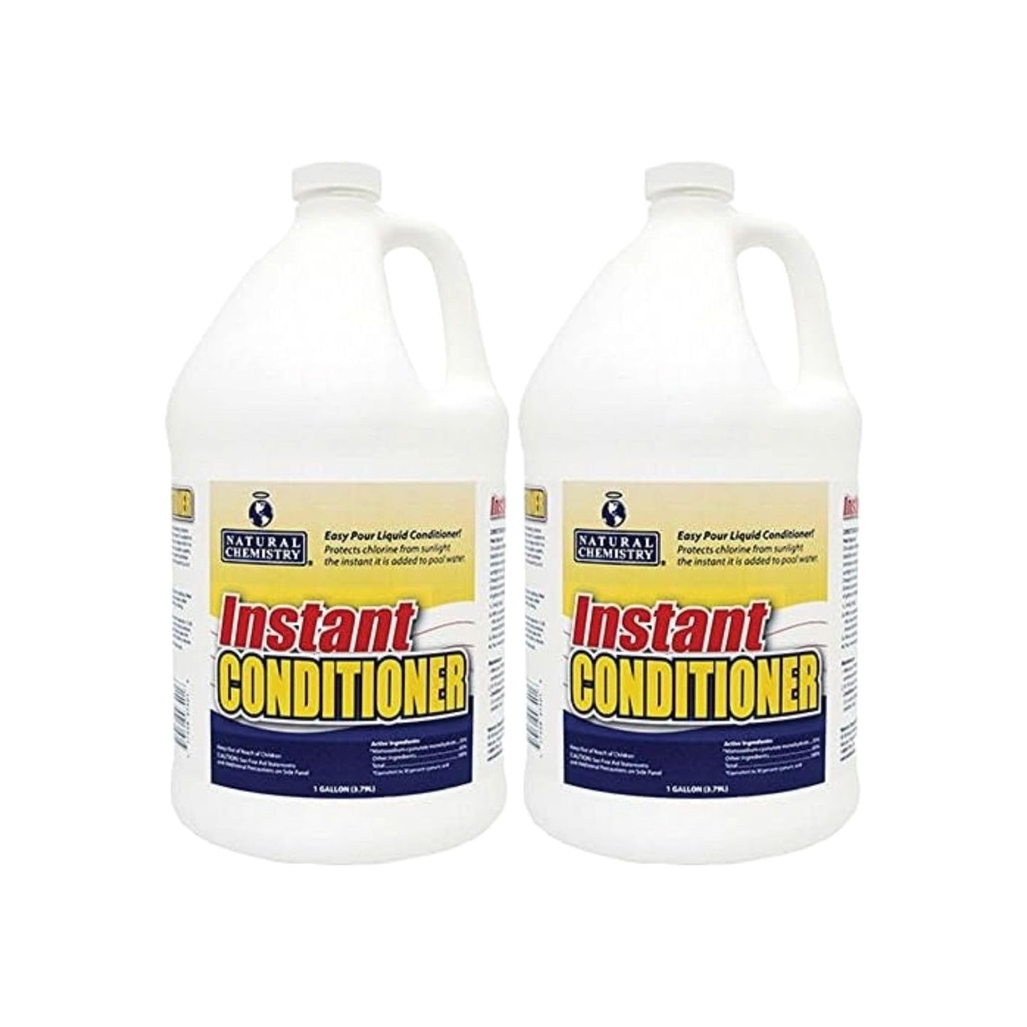 Natural Chemistry Instant Pool Water Conditioner, 1 Gallon, Single Pack | Protects Chlorine from Sunlight, Instantly-Dissolving and Easy to Use