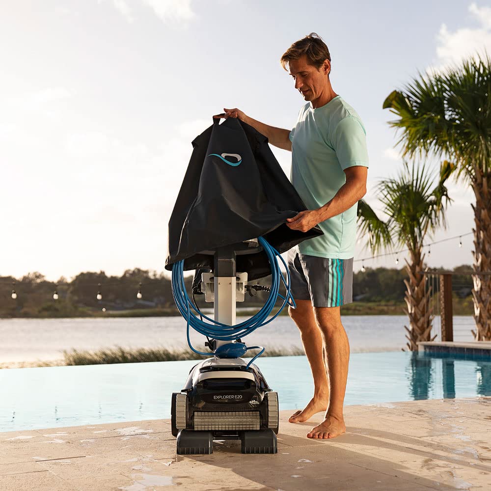 Dolphin Genuine Accessory — Universal Caddy for Any Robotic Pool Vacuum Cleaner — Easy to Transport and Store Your Dolphin Year-Round
