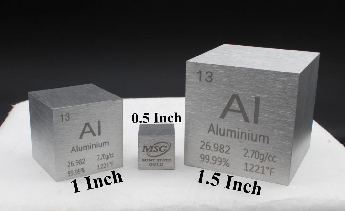 99.95% Pure 1" Inch Copper Cube - Element Design with Certificate of Authenticity