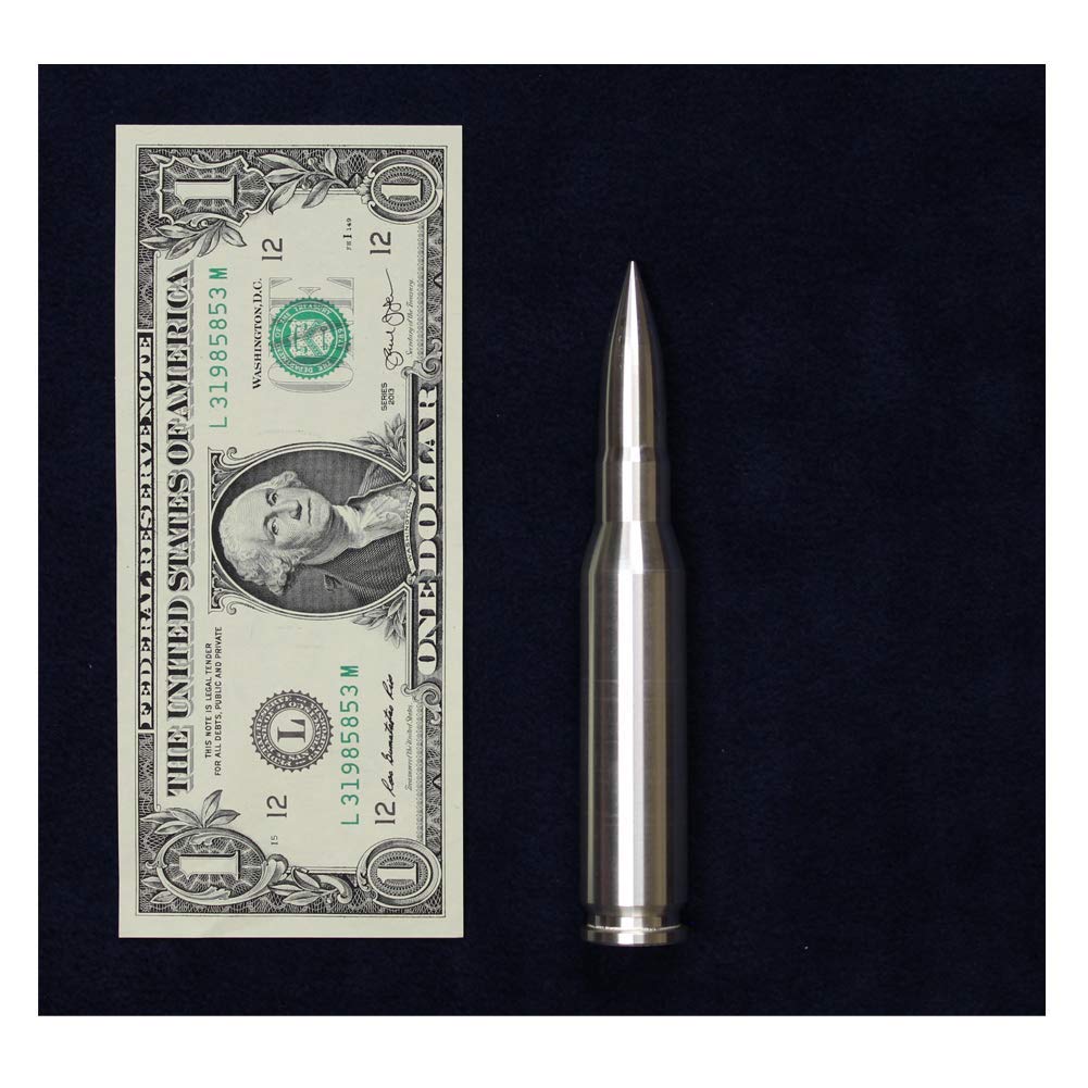 Silver Bullet - .45 Caliber (1 oz) - .999 Pure Silver by Mint State Gold