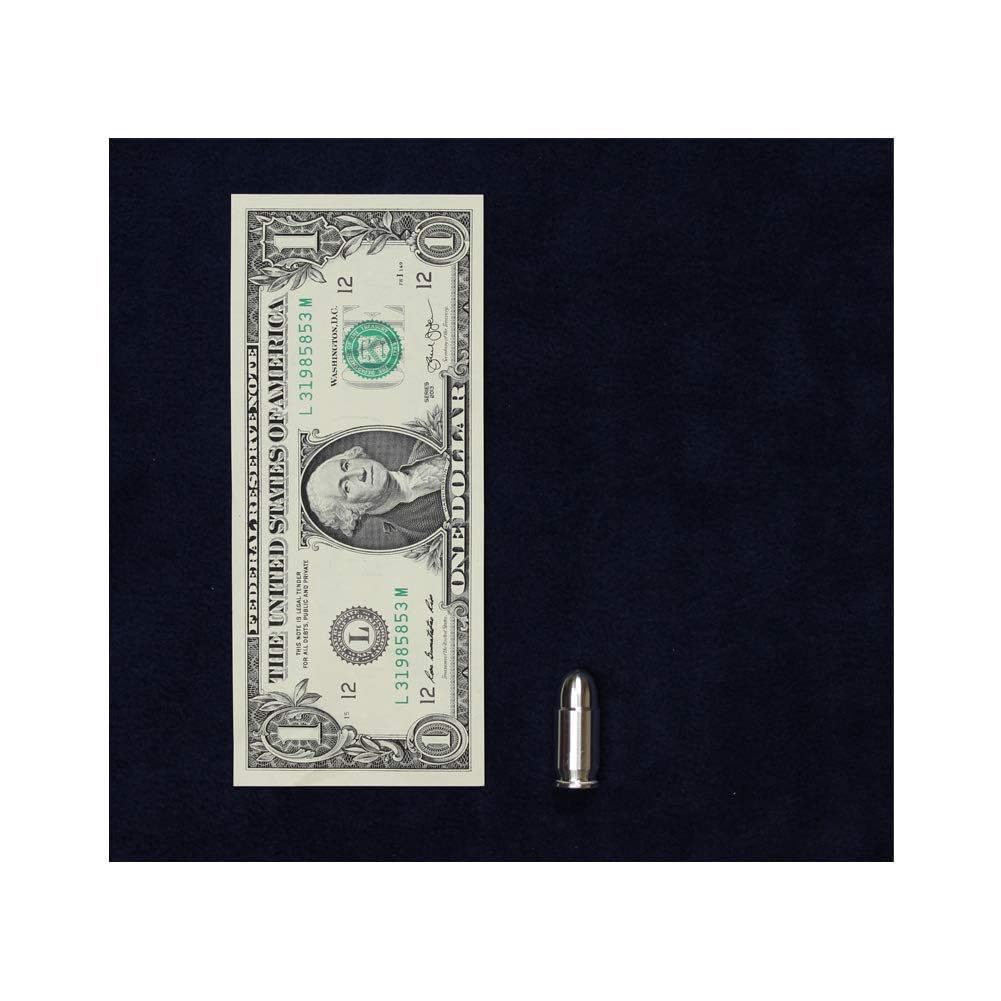 Silver Bullet - .45 Caliber (1 oz) - .999 Pure Silver by Mint State Gold