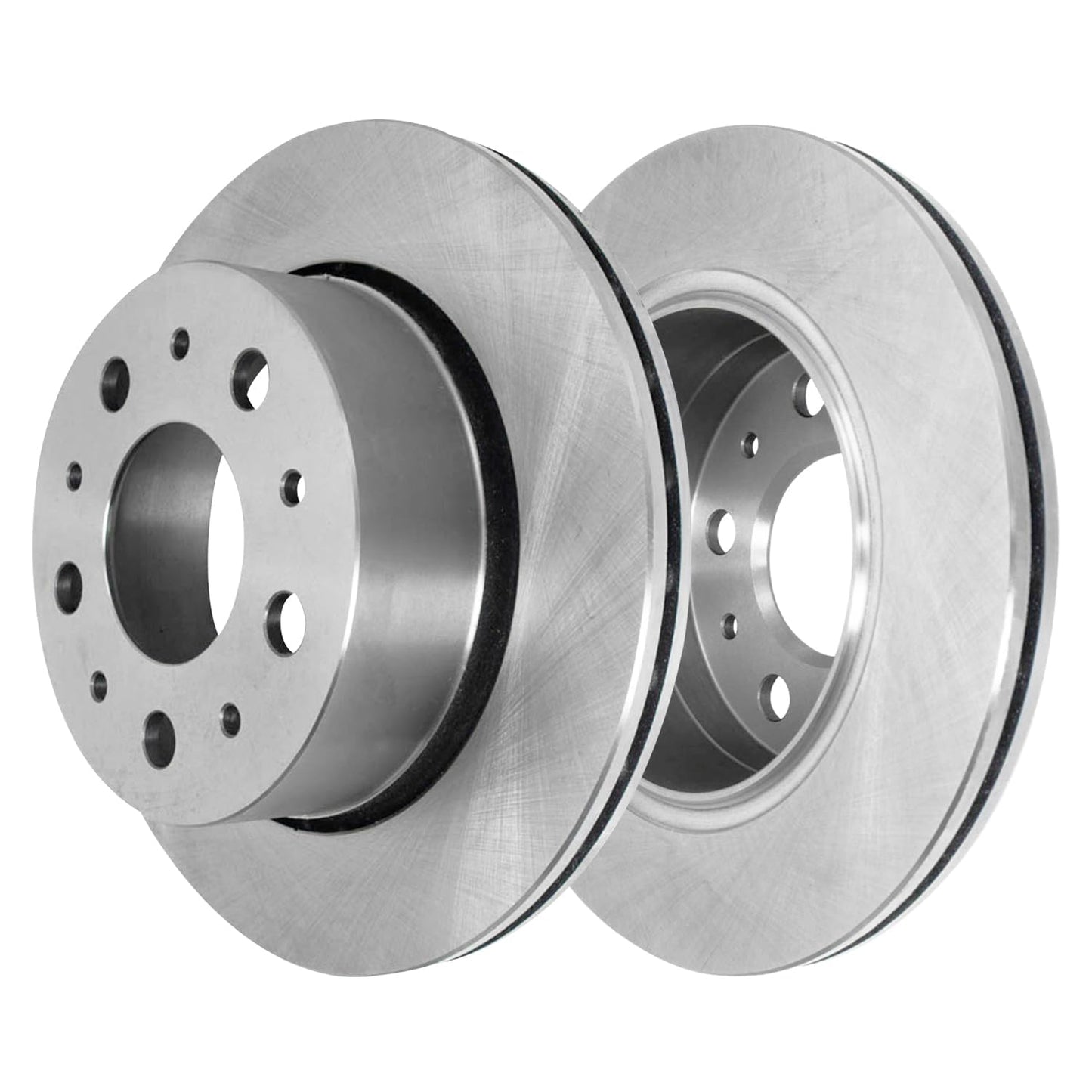 Detroit Axle - Brake Kit for Dodge Avenger Caliber Jeep Patriot Compass Chrysler 200 Sebring Replacement Disc Brake Rotors Ceramic Brakes Pads 5 Lugs: 11.57" inch Front and 10.31" inch Rear Rotors