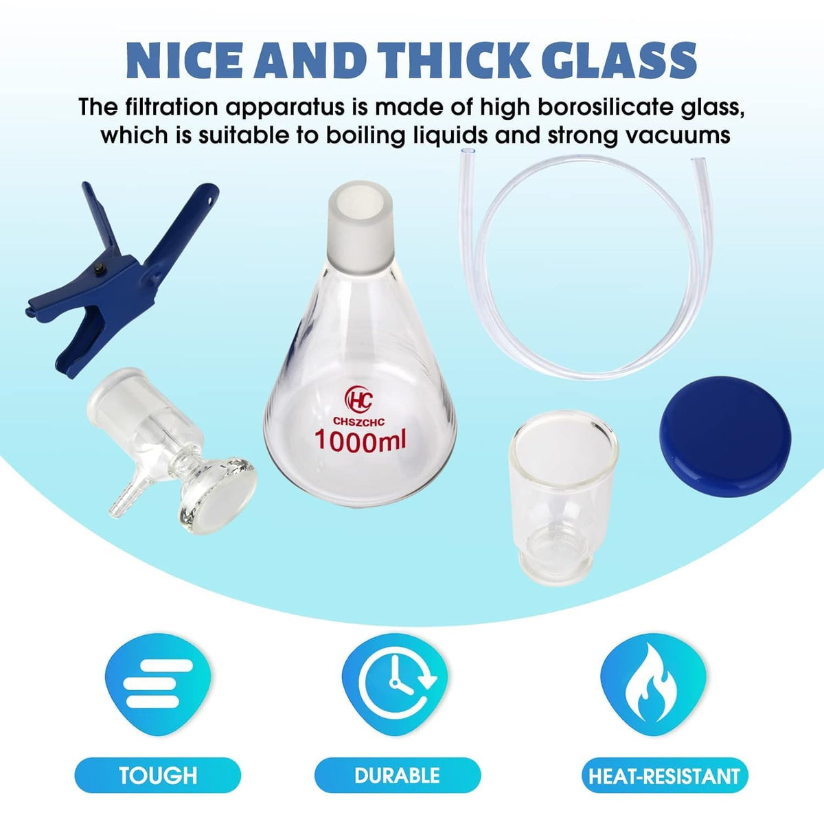 GTE Vacuum Filtration Apparatus – Gold, Silver & Copper Refining Equipment