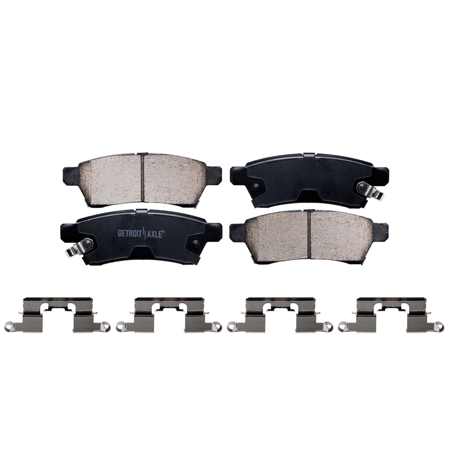 Detroit Axle - Front Brake Kit for Chrysler 300 Dodge Challenger Charger Magnum Replacement Disc Brakes Rotors and Ceramic Brake Pads : 12.6" inch Rotor