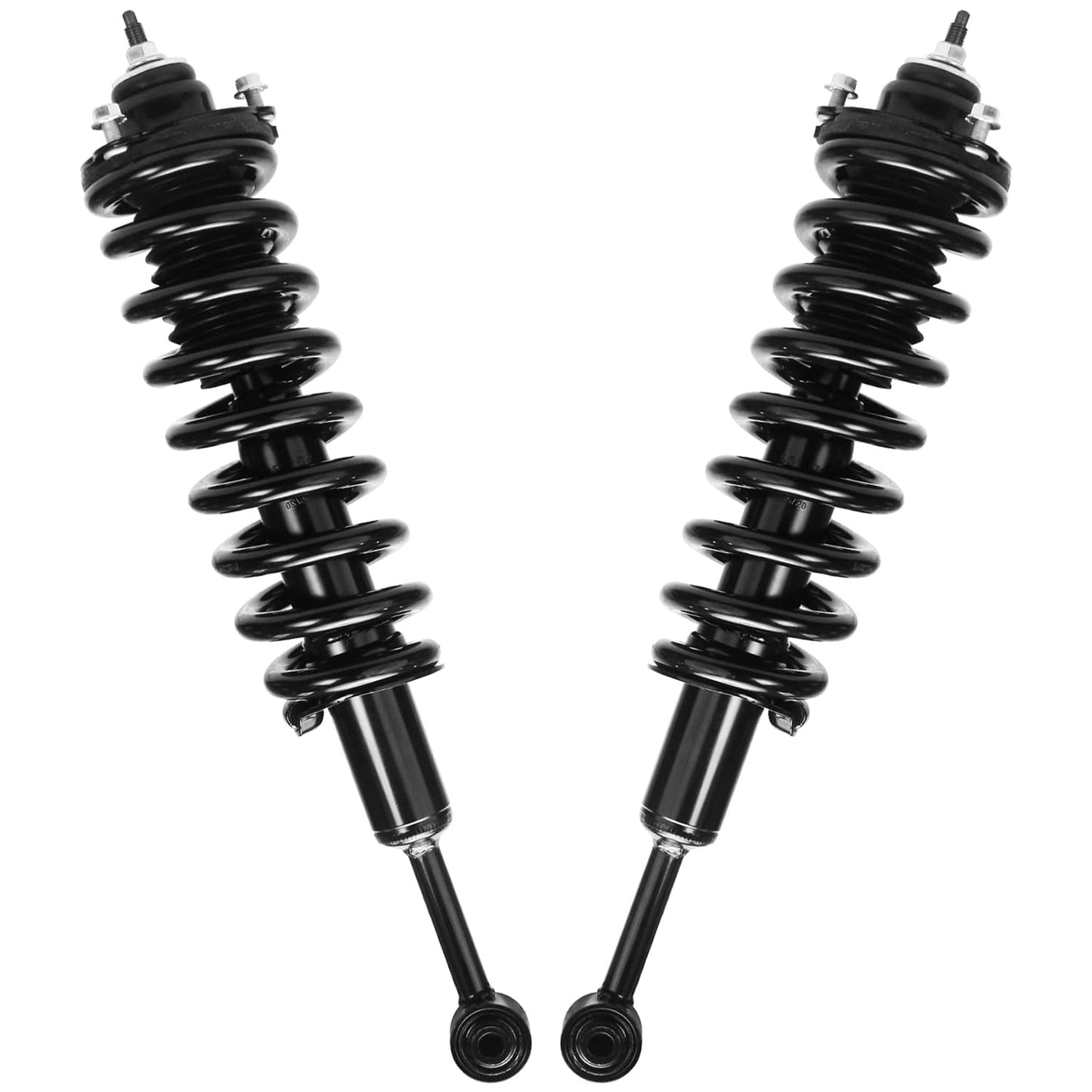 Detroit Axle - 6pc Struts Shocks Kit for 2014-2018 Chevy Silverado 1500 GMC Sierra 1500, 2 Front Struts w/Coil Springs 2 Sway Bars 2 Rear Shock Absorbers 2015 2016 2017 Replacement Suspension