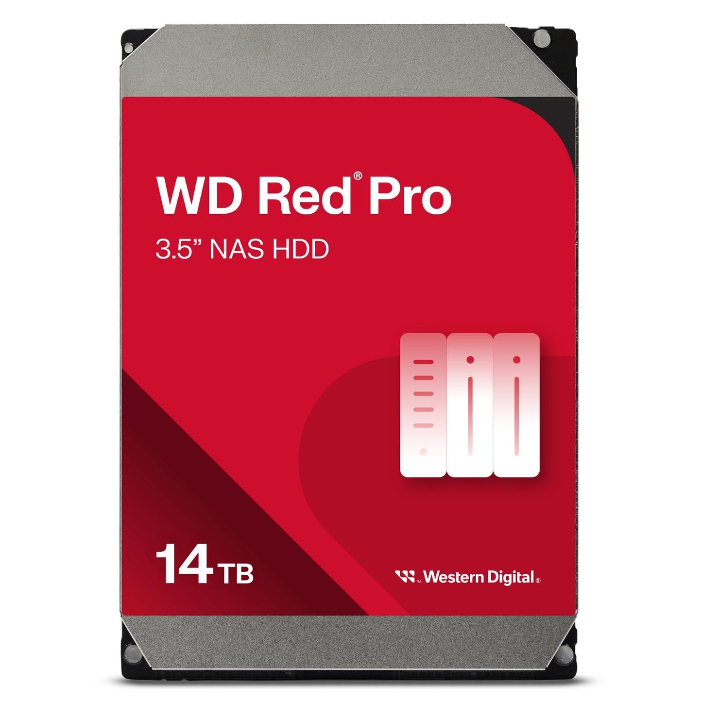 Western Digital 8TB WD Red Plus NAS Internal Hard Drive HDD - 5640 RPM, SATA 6 Gb/s, CMR, 256 MB Cache, 3.5" - WD80EFPX