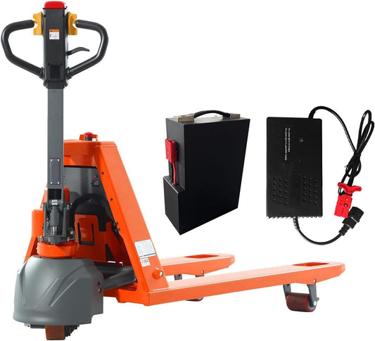 Tory Carrier Electric Pallet Jack, Lithium Battery Powered Pallet Trucks