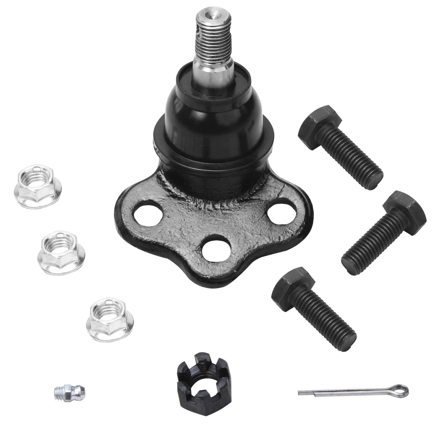 Detroit Axle - 4WD Front 4pc Ball Joints for Ford F-250 F-350 F-450 F-550 Excursion, 4 Upper & Lower Ball Joints Replacement