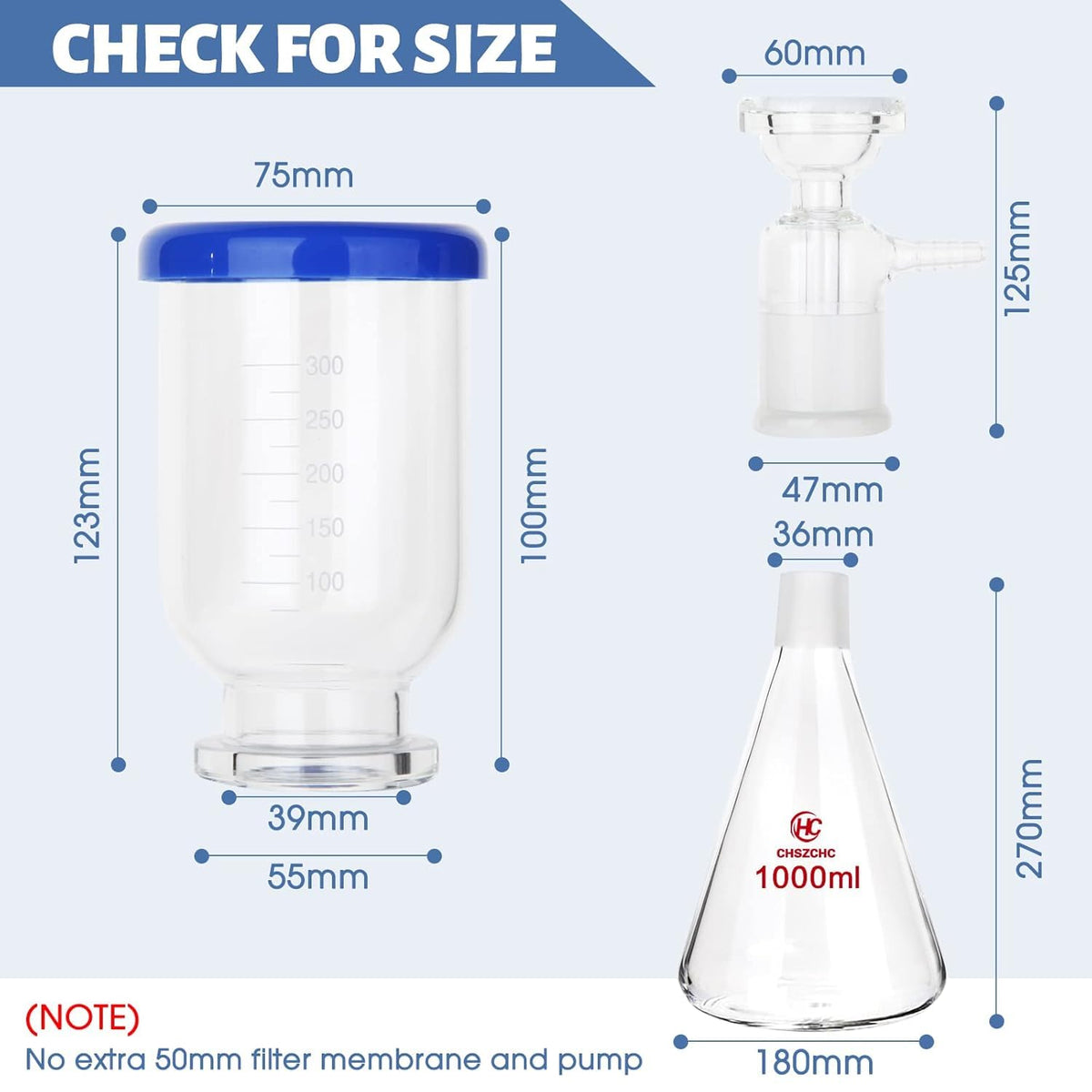 GTE Vacuum Filtration Apparatus – Gold, Silver & Copper Refining Equipment