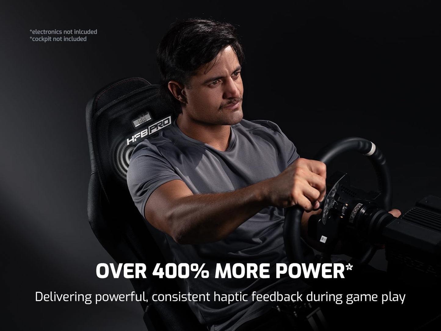 Next Level Racing® HF8 Pro Haptic Feedback Gaming Pad (NLR-G006)