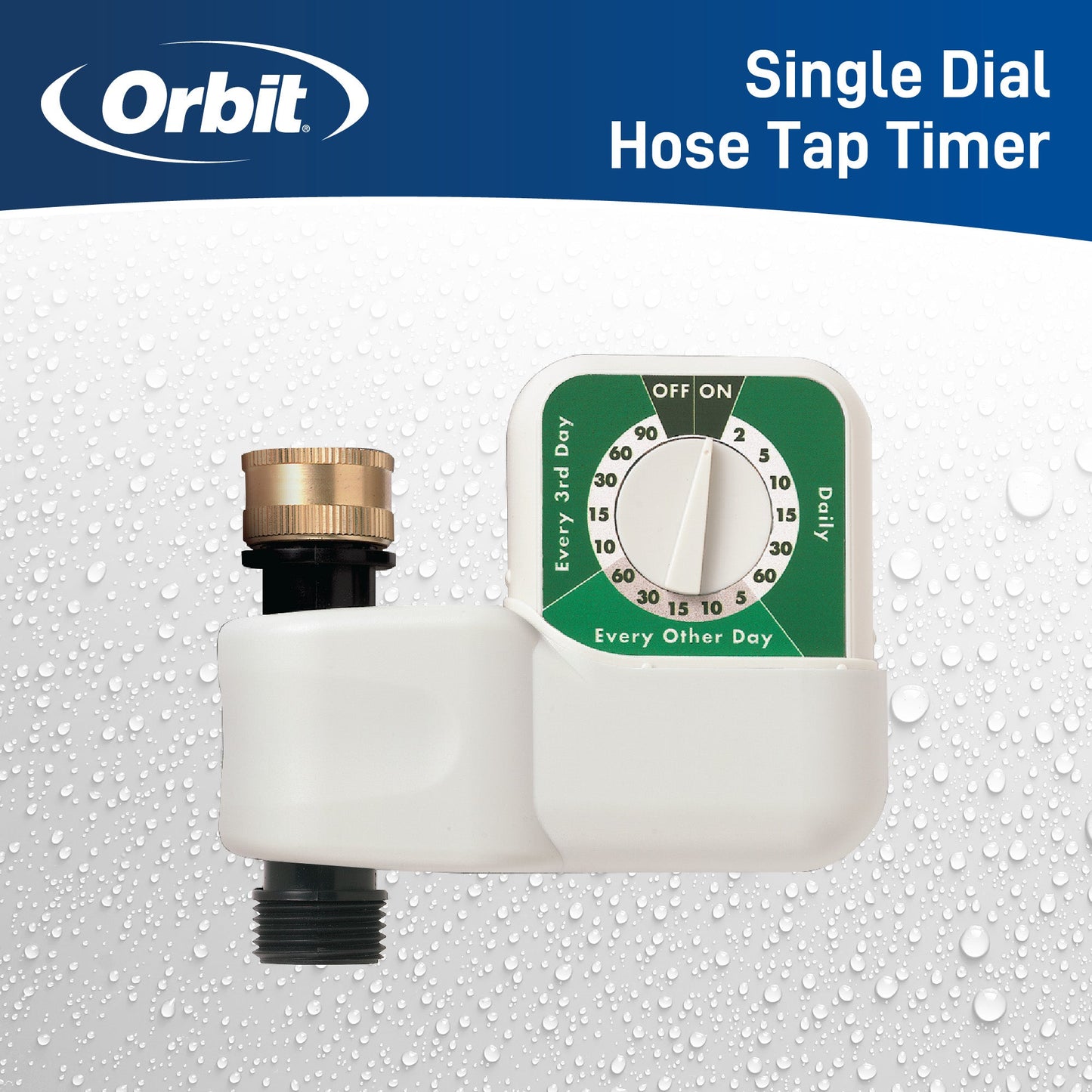 1-Outlet Automatic Single-Dial Hose Faucet Timer 62024