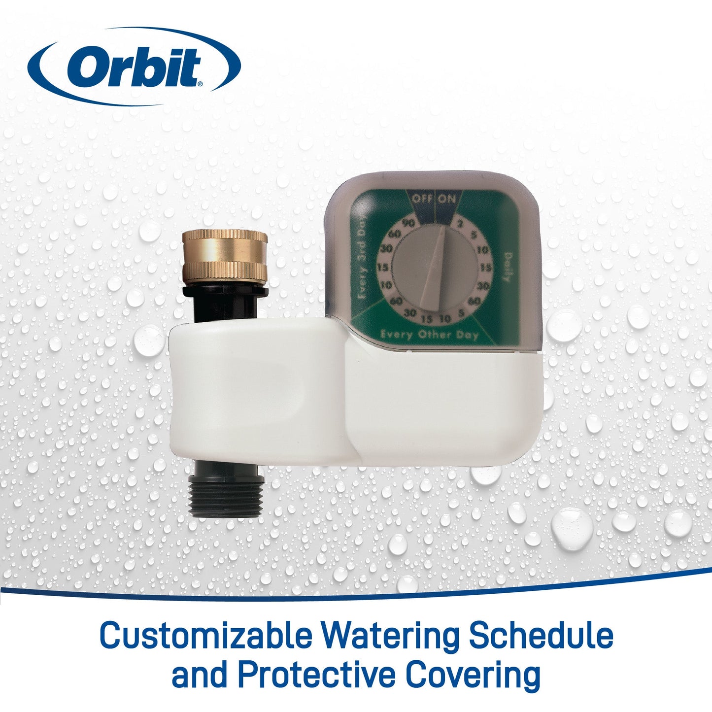 1-Outlet Automatic Single-Dial Hose Faucet Timer 62024