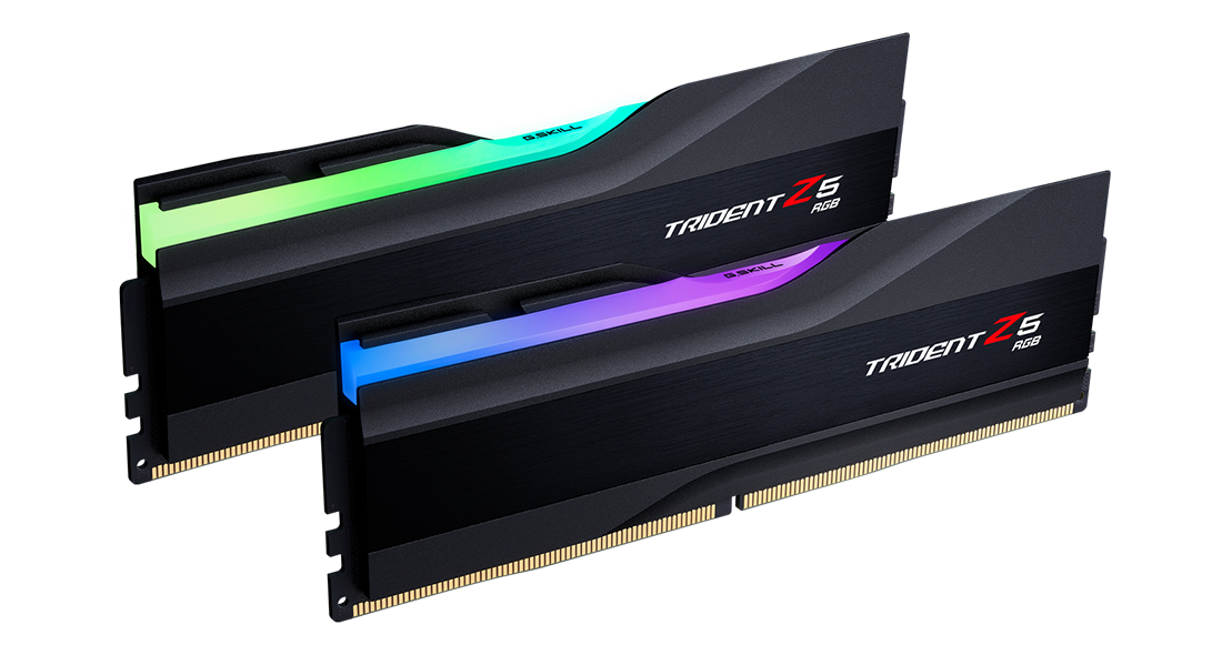 G.Skill Trident Z5 RGB 32GB (2x16GB) DDR5-6400 CL32 Desktop Memory Kit F5-6400J3239G16GX2-TZ5RK