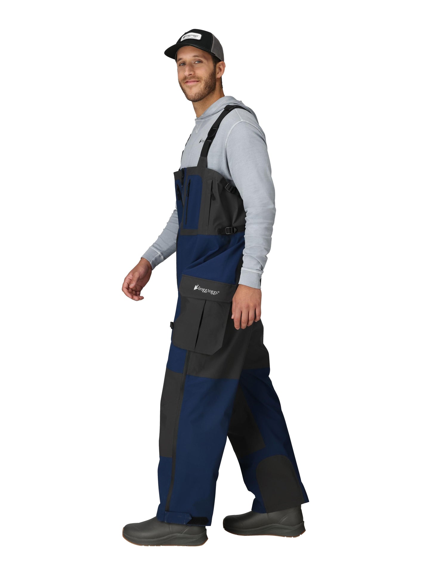 Men's Pilot II Guide Bib | Dust Blue / Slate