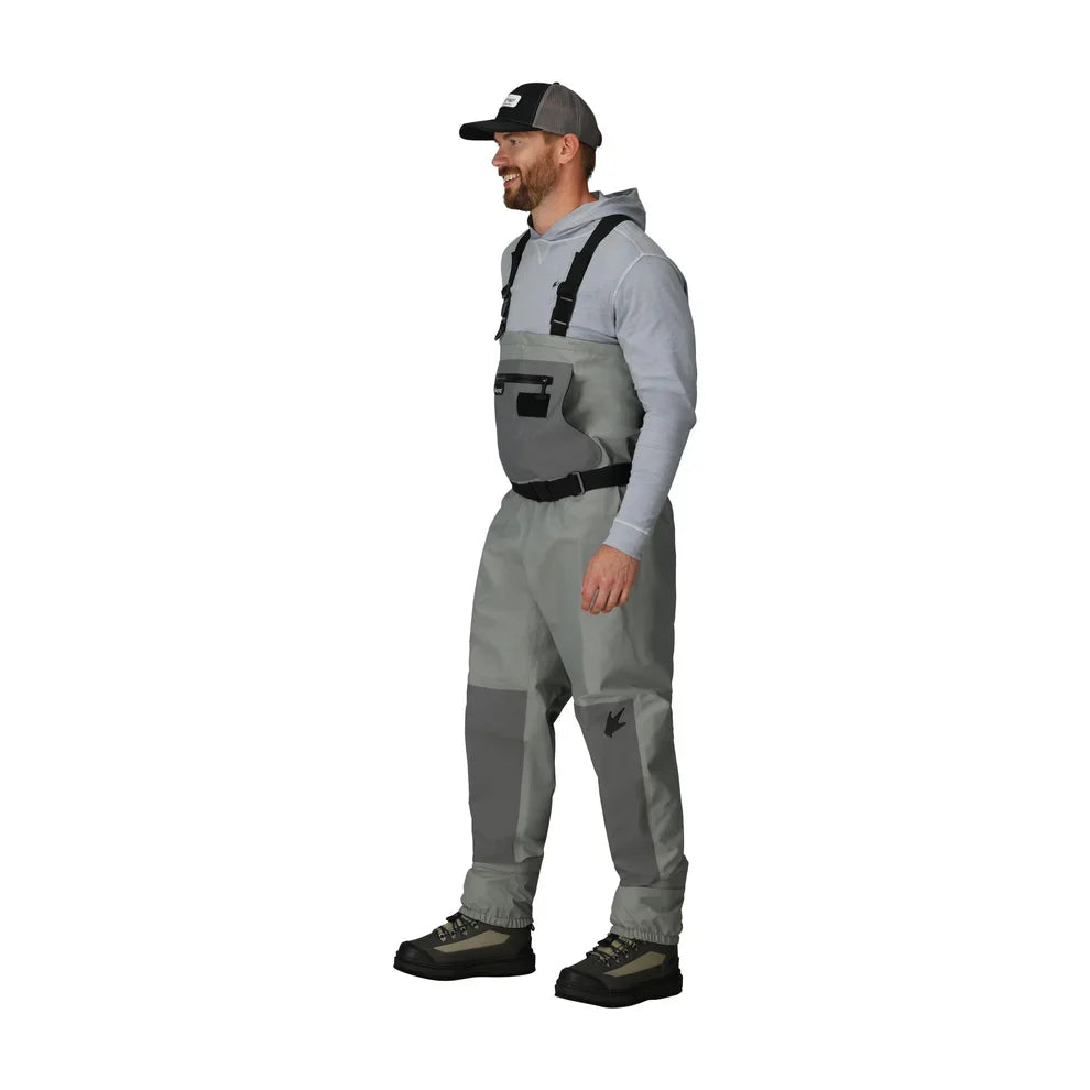 Men's Stout Hellbender PRO SF Chest Wader | Gray