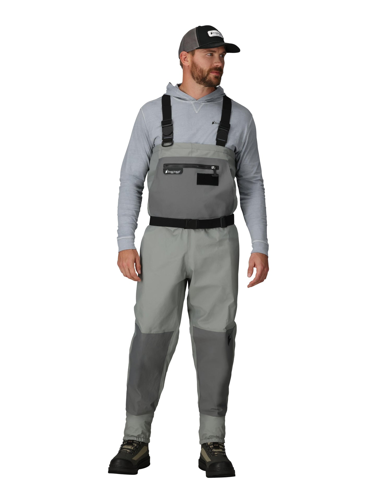 Men's Hellbender PRO SF Chest Wader | Gray