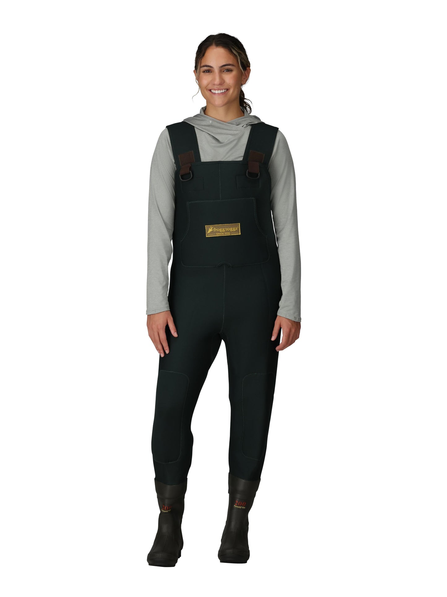Women's Amphib Neoprene BTFT Wader | Forest Green