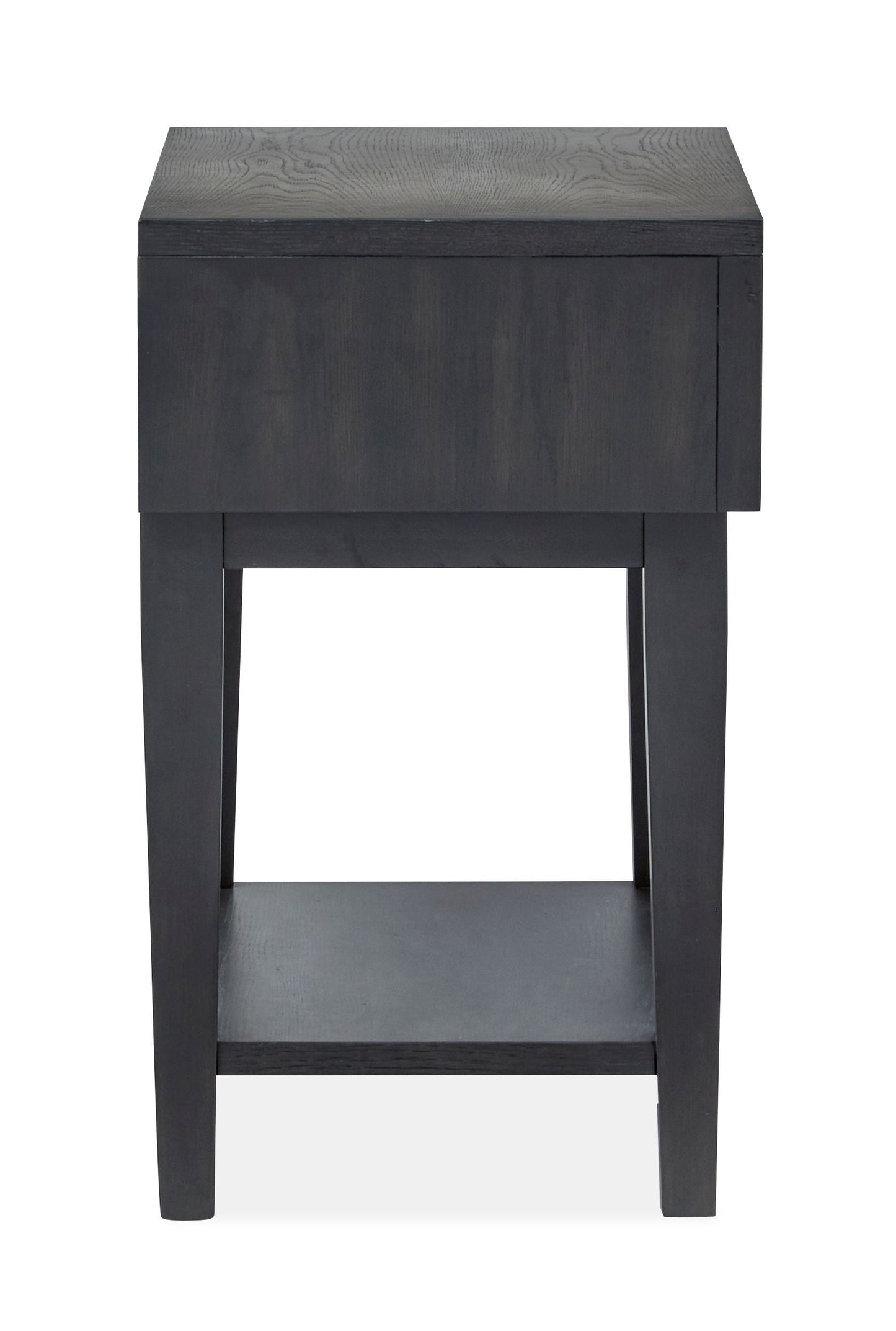 Lindon - Dark Open Nightstand - Coffee Bean