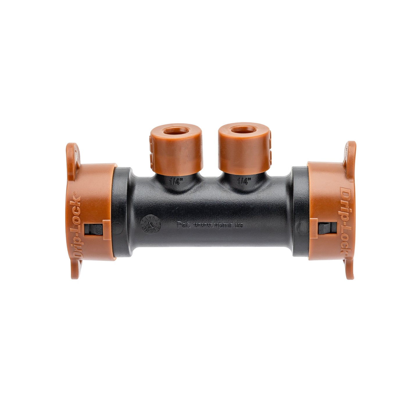 1/2" x 1/4" Drip-Lock 2-Port Drip Manifold 67046