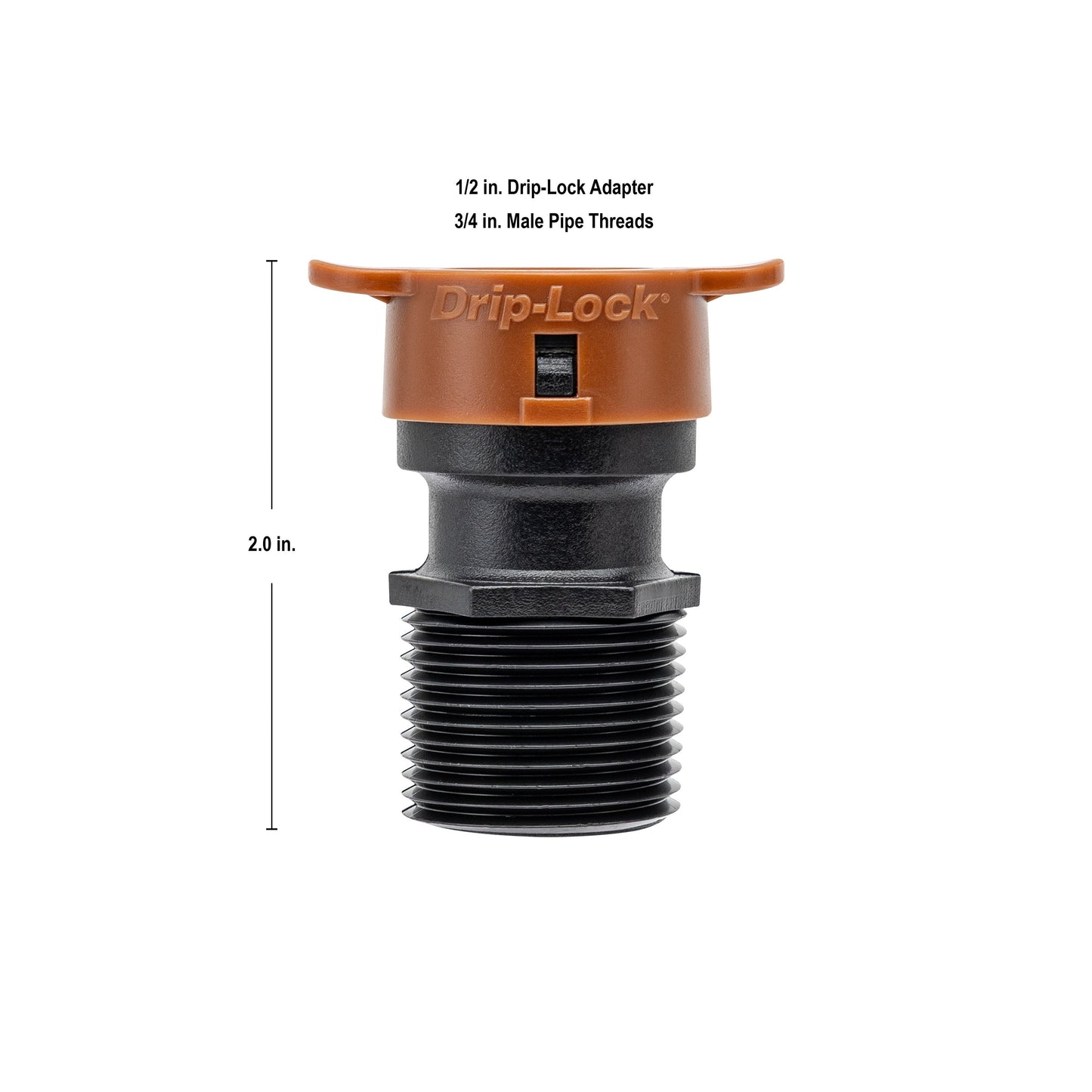 3/4" MPT x 1/2" Drip-Lock Adapter 67493