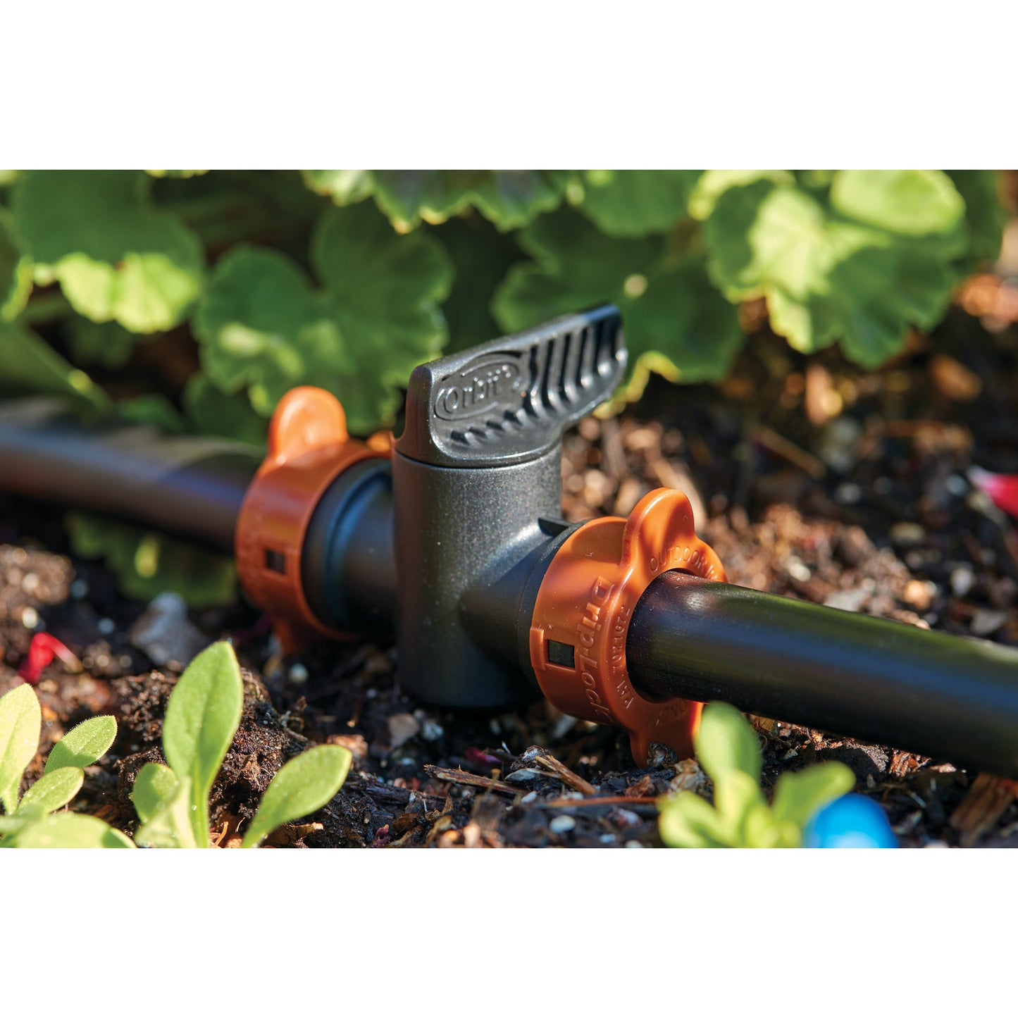 1/2" Drip-Lock Universal Push-Fit Coupling with Shut-Off Valve 67497