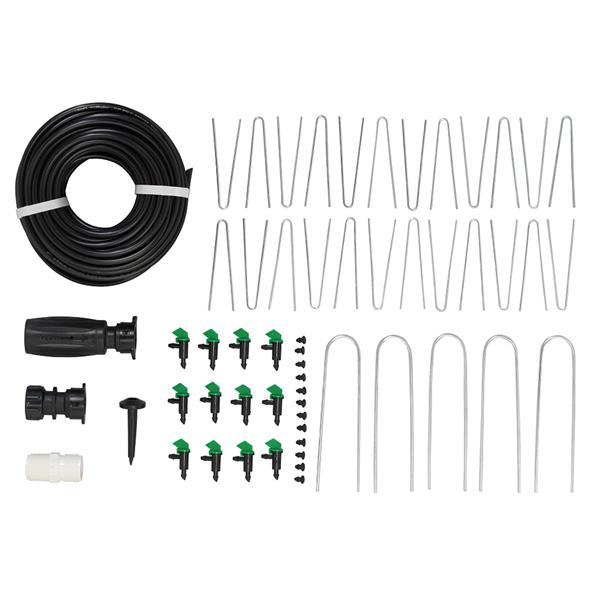 58-Piece Garden Box Drip Irrigation Soaker Watering Kit 67527