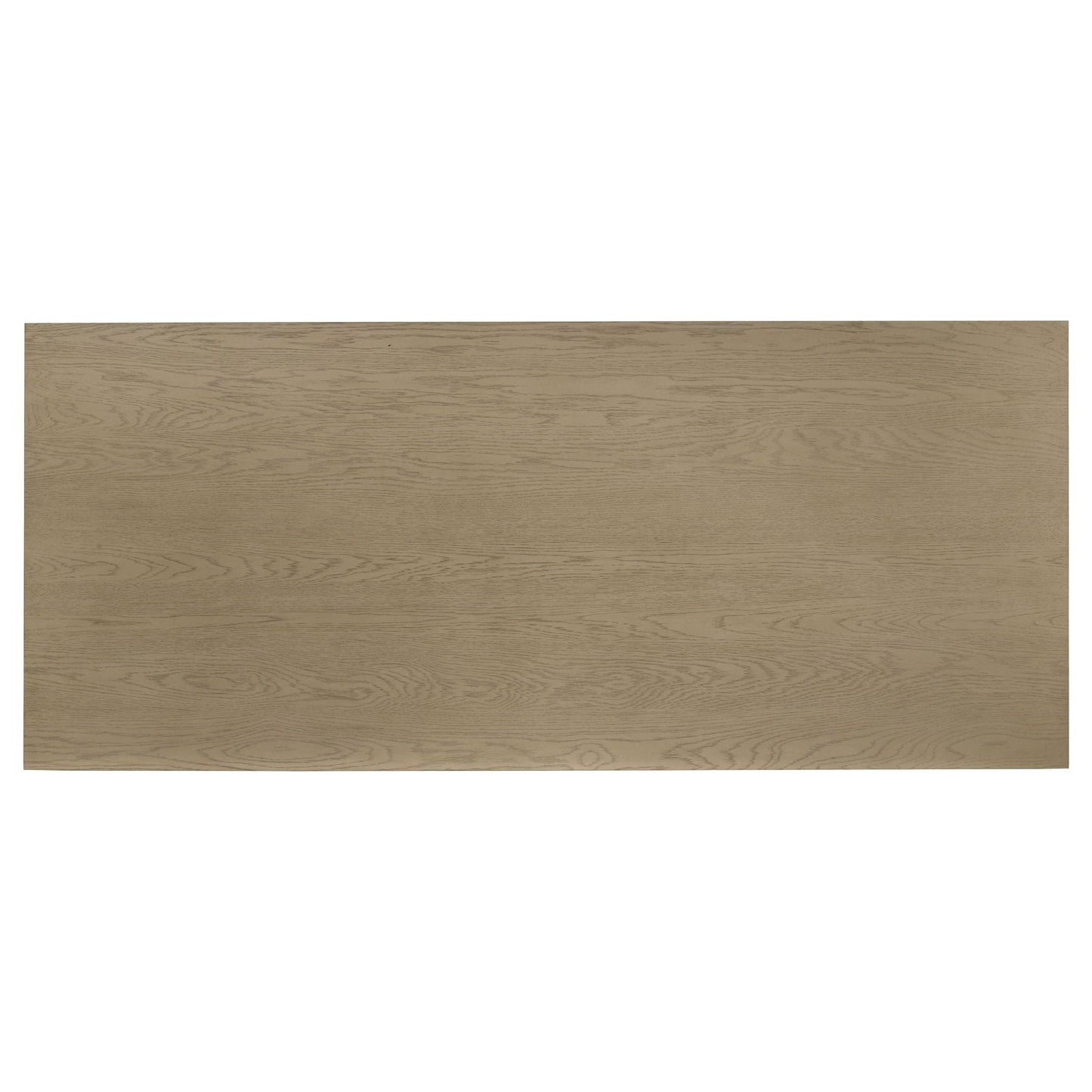 Decker 7-piece 82-inch Rectangular Dining Set Grey and Natural Oak