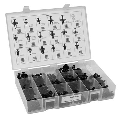 233 Piece GM Push Retainer Assortment