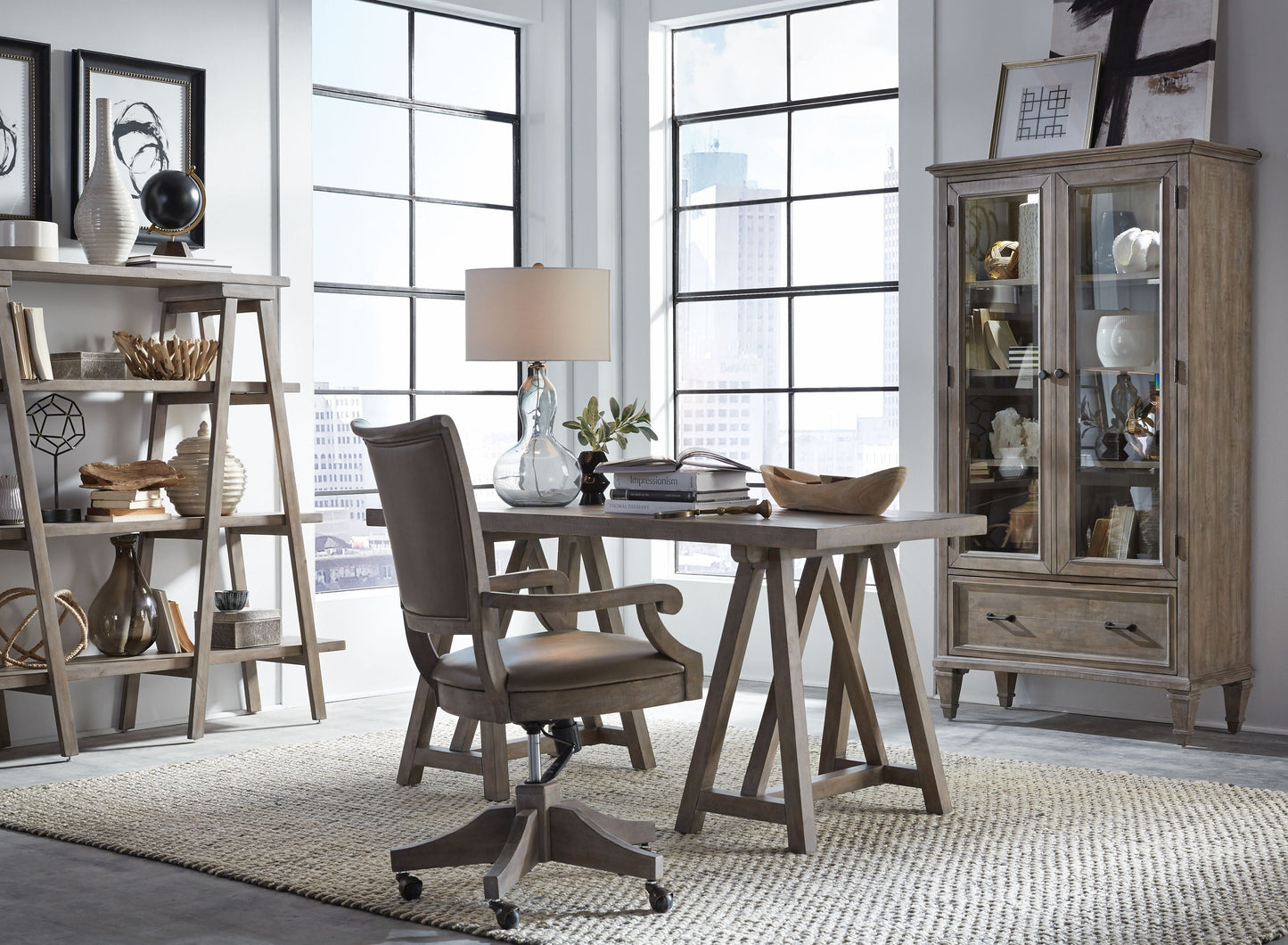 Lancaster - Desk - Dove Tail Gray