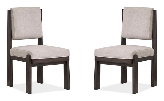 Tauren - Upholstered Side Chair (Set of 2) - Coffee Bean