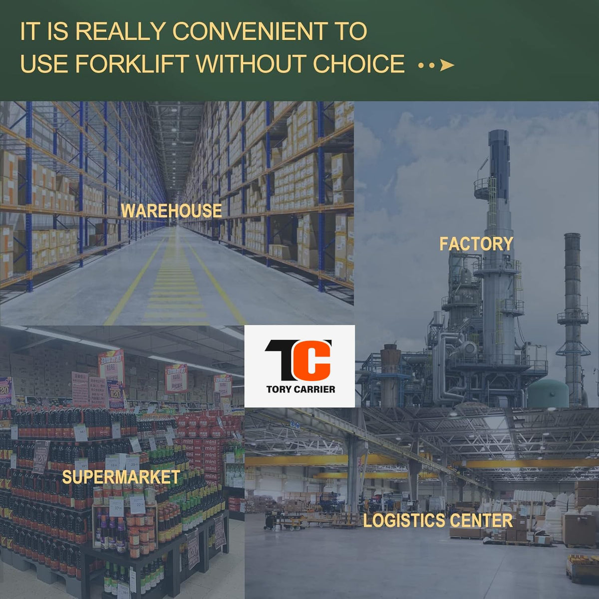 Tory Carrier Manual Pallet Stacker 1100lbs Capacity 63" Lift Height