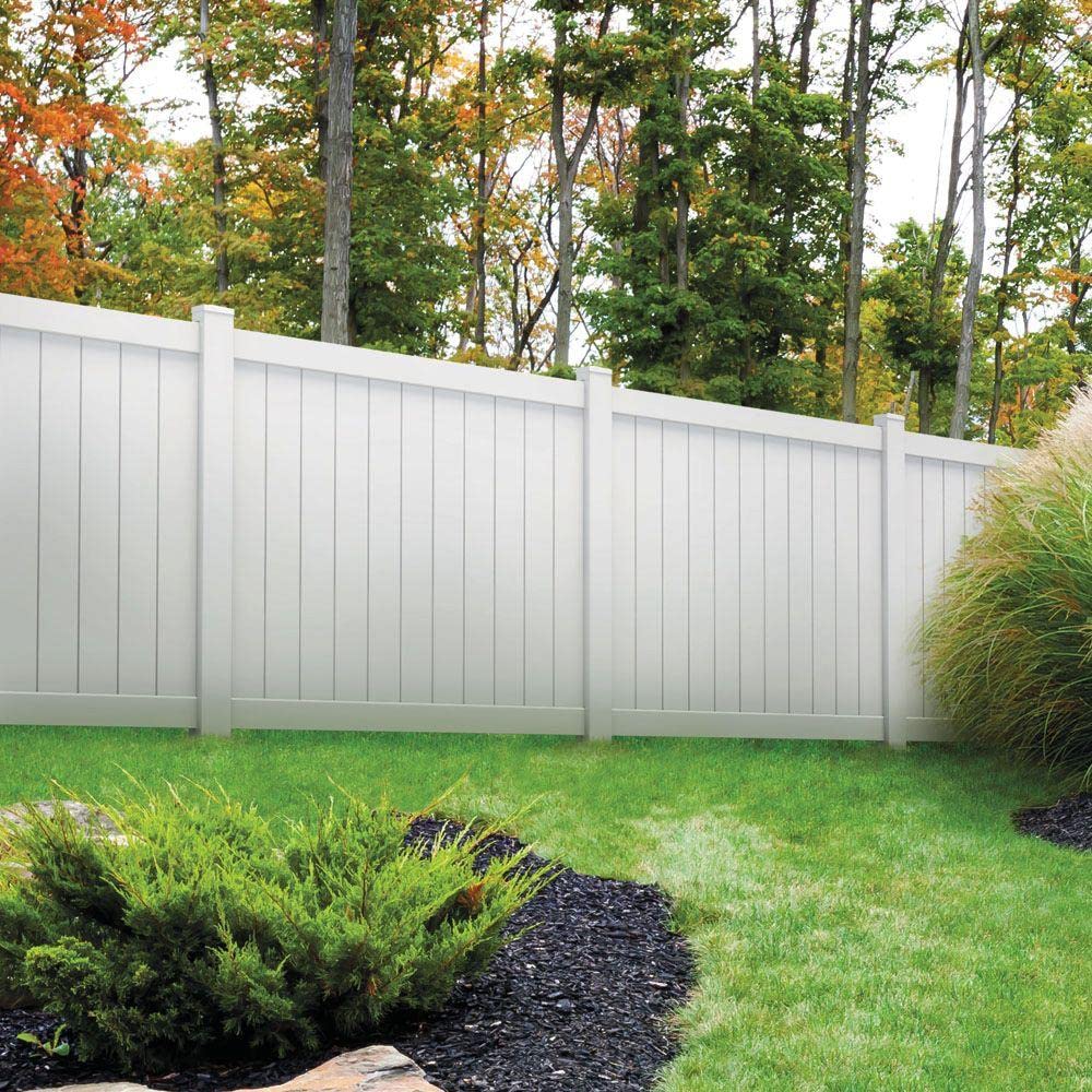5'' Vinyl Fence Pyramid Post Caps (14, White), 5051-