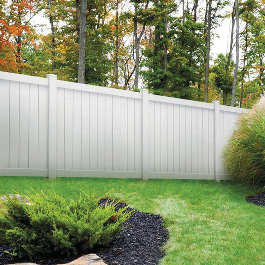 5'' Vinyl Fence Pyramid Post Caps (14, White), 5051-