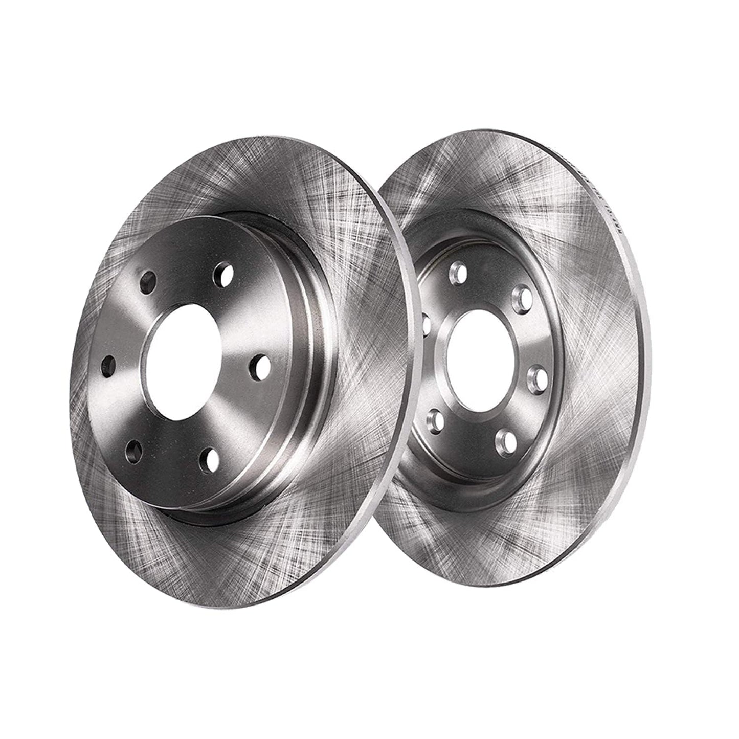 Detroit Axle - Front Brake Kit for 2003-2010 Honda Accord Disc Brake Rotors Ceramic Brakes Pads w/Hardware 2004 2005 2006 2007 2008 2009 Replacement [11.10 inch Rotors]