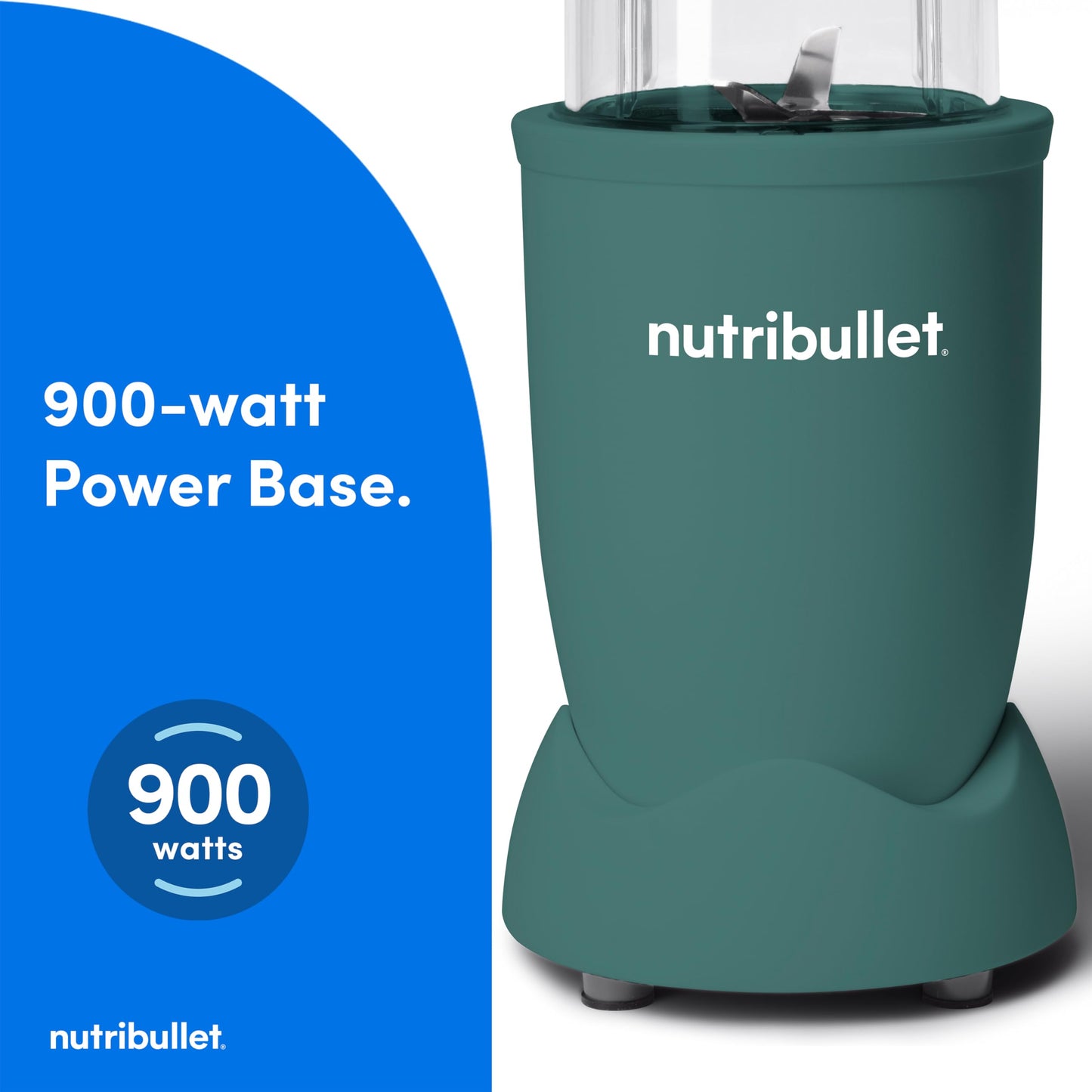 Nutribullet Personal Blender, Shakes, Smoothies, Food Prep, and Frozen Blending, 24 Ounces, 600 Watt, Dark Gray, NBR-0601WM