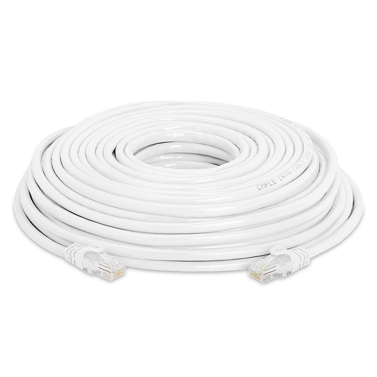Cmple - RJ45 Cat-6 Ethernet Patch Internet Cable, High Speed Cat6 Network Cable 10 Gigabit, Cat 6 Ethernet LAN Cord with Gold Plated RJ45 Connectors - 5 Feet Yellow
