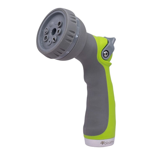 Bloom 8-Spray Pattern Thumb Control Watering Nozzle 71087BL