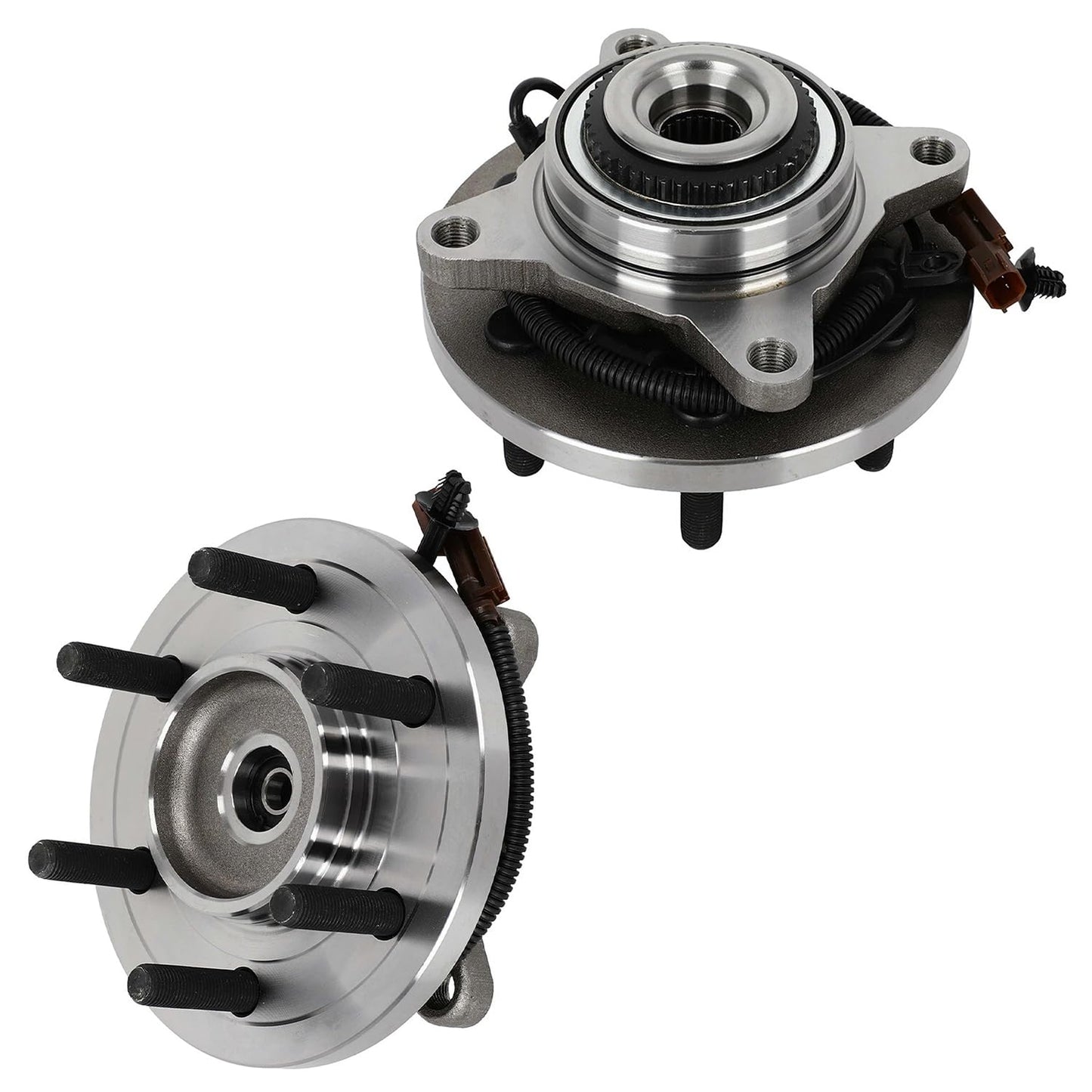 Detroit Axle - 2 Front Wheel Bearing Hub Assembly for Chevy Malibu 2013-2015 Impala 14-17, for Buick Lacrosse Regal 11-17 Cadillac XTS CTS 14-16, for GMC Terrain Equinox 10-17, 5 Lugs Replacement