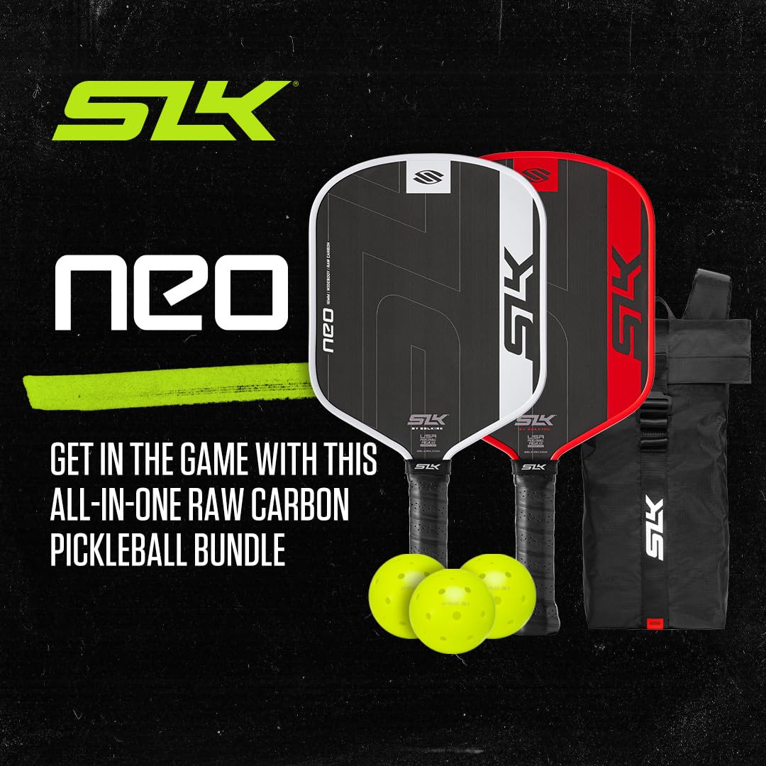 Selkirk Sport SLK Pickleball Paddles Set of 2 | Designed in The USA | Choose The SLK Neo Graphite, SLK Neo Fiberglass Pickleball Set or SLK Atlas Pickleball Bundle