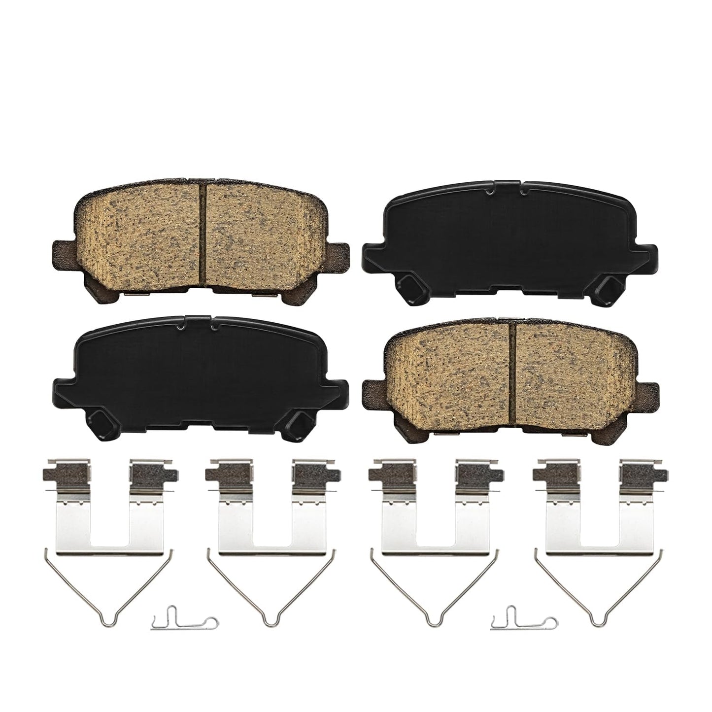 Detroit Axle - Front Brake Kit for Chevrolet GMC Silverado Suburban Sierra Savana Yukon XL 1500 Tahoe Cadillac Escalade Disc Brake Rotors Ceramic Brakes Pads Replacement : 12" inch Rotor