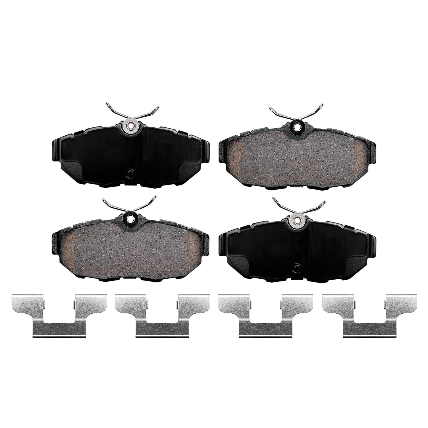 Detroit Axle - Brake Kit for Nissan Pathfinder Murano INFINITI QX60 X35, Disc Rotors Ceramic Pads 2013-2021 Replacement: 12.60" Front and 12.13" Rear Rotor