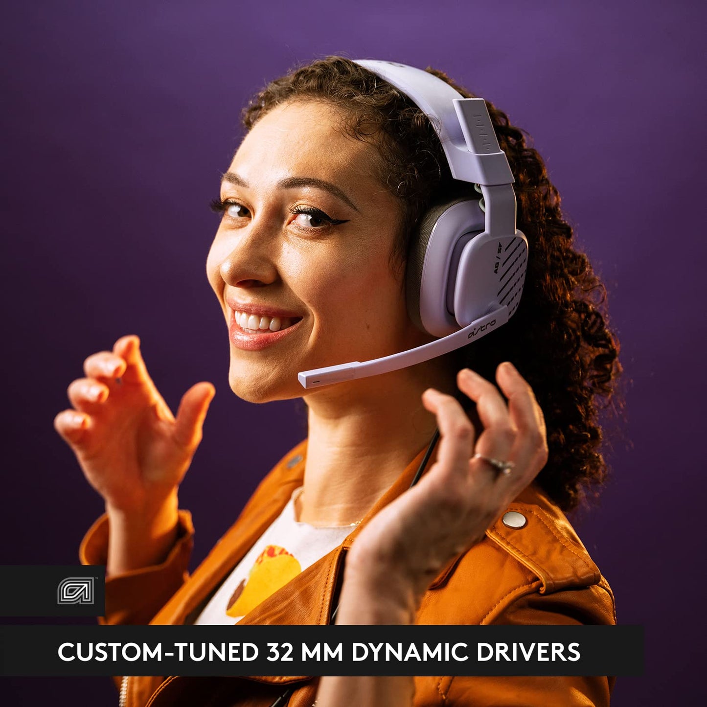 Logitech G Astro A10 Gen 2 Cross-Platform Wired Gaming Headset - Grey | 3.5mm Headphone Jack, 32mm Drivers, Flip-to-Mute Mic, Over-Ear Cup Design