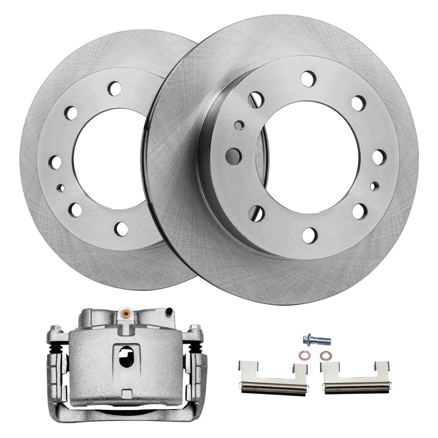 Detroit Axle - Rear Brake Kit for Nissan Altima Maxima Juke Sentra Disc Brake Rotors and Ceramic Brakes Pads Replacement: 11.46" inch Rotor