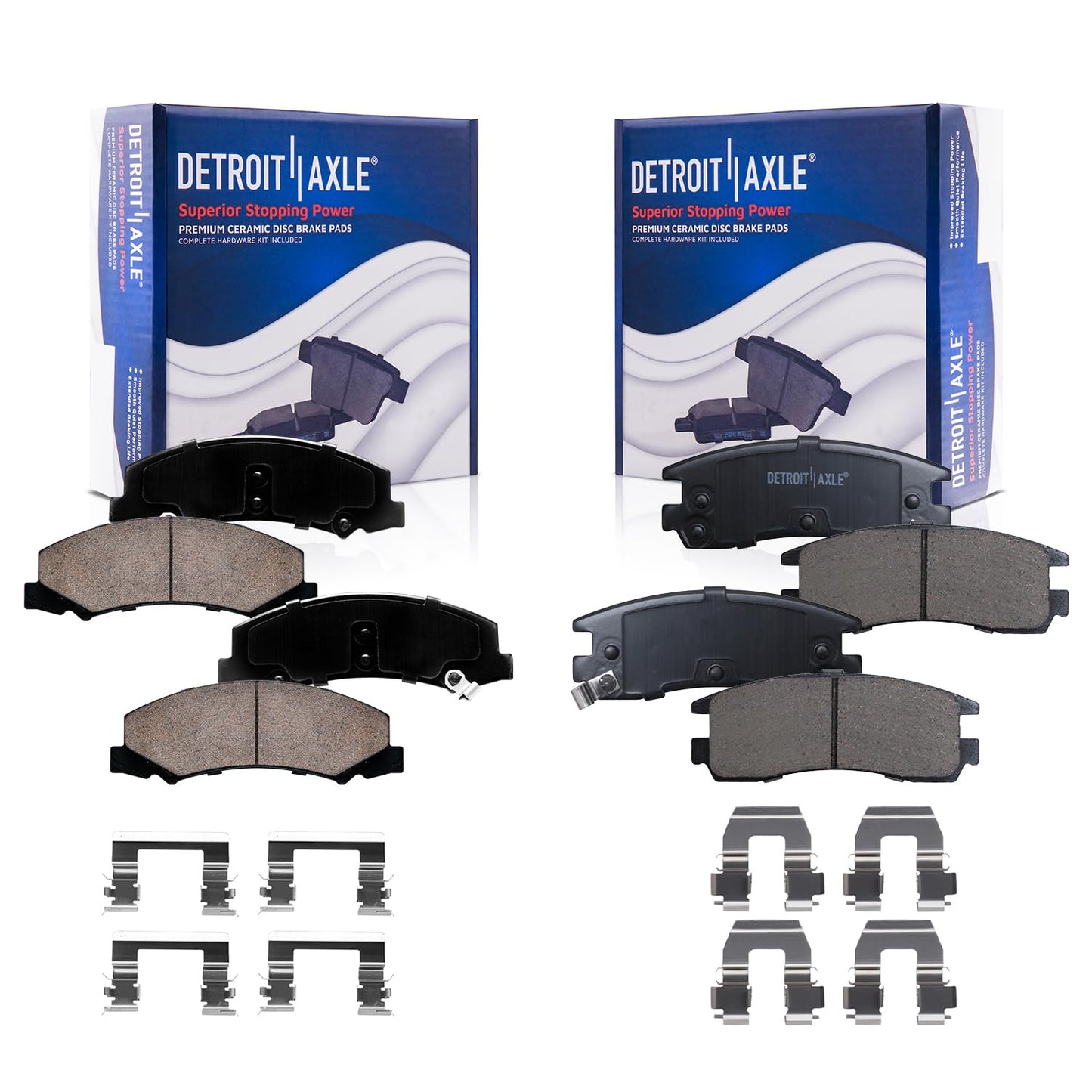 Detroit Axle - Rear Brake Kit for 2009-2019 Toyota Corolla 2010 2011 2012 2013 2014 2015 2016 2017 2018 Brake Drums Brakes Shoes Rear Replacement