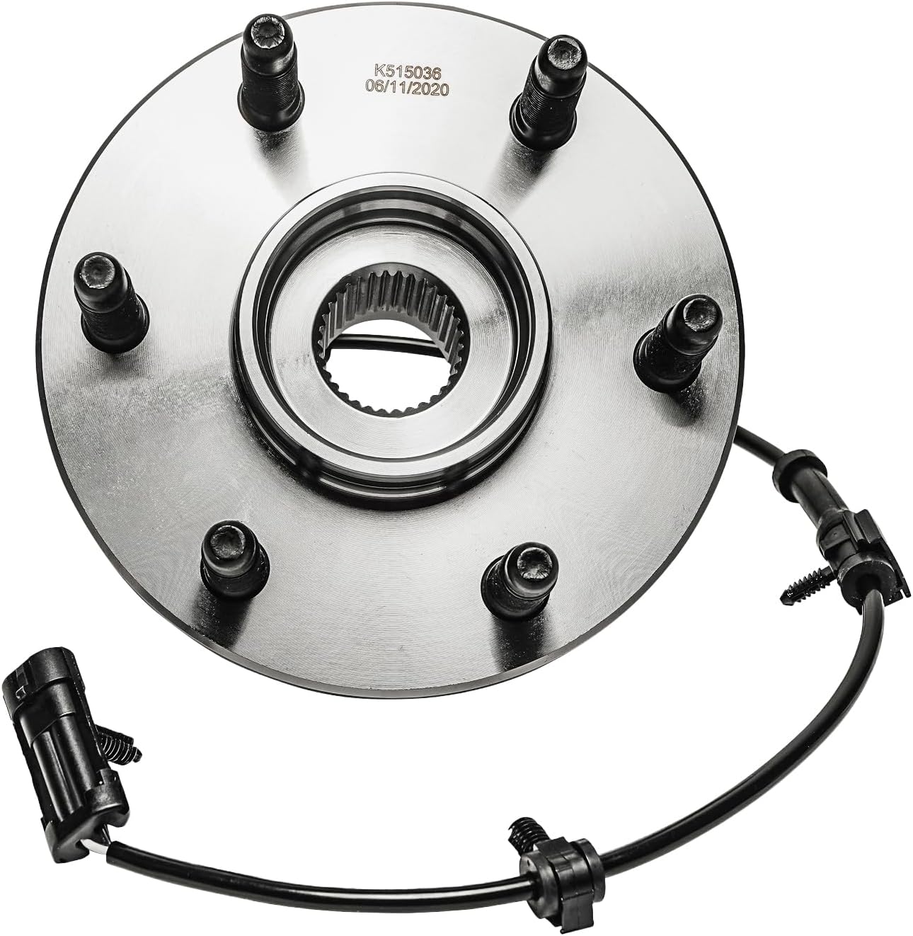 Detroit Axle - 4WD Front Wheel Bearing Hubs for Chevy GMC Silverado Sierra Avalanche Yukon XL Suburban 1500 Tahoe Cadillac Escalade ESV EXT, Wheel Bearing and Hub Assembly Set Replacement Pair Hubs