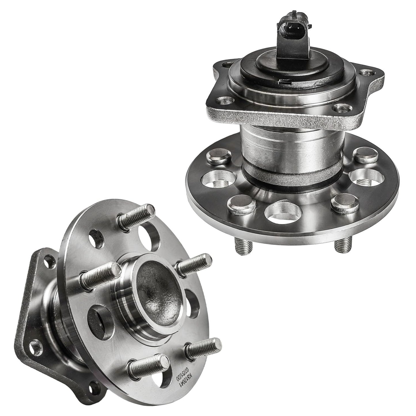 Detroit Axle - Pair 2WD Front Wheel Bearing Hub Assembly for 99-06 Chevy Silverado Sierra 1500, 00-06 Suburban 1500 Tahoe Yukon GMC Yukon XL 1500, 02-06 Cadillac Escalade 6 Lugs [with ABS]
