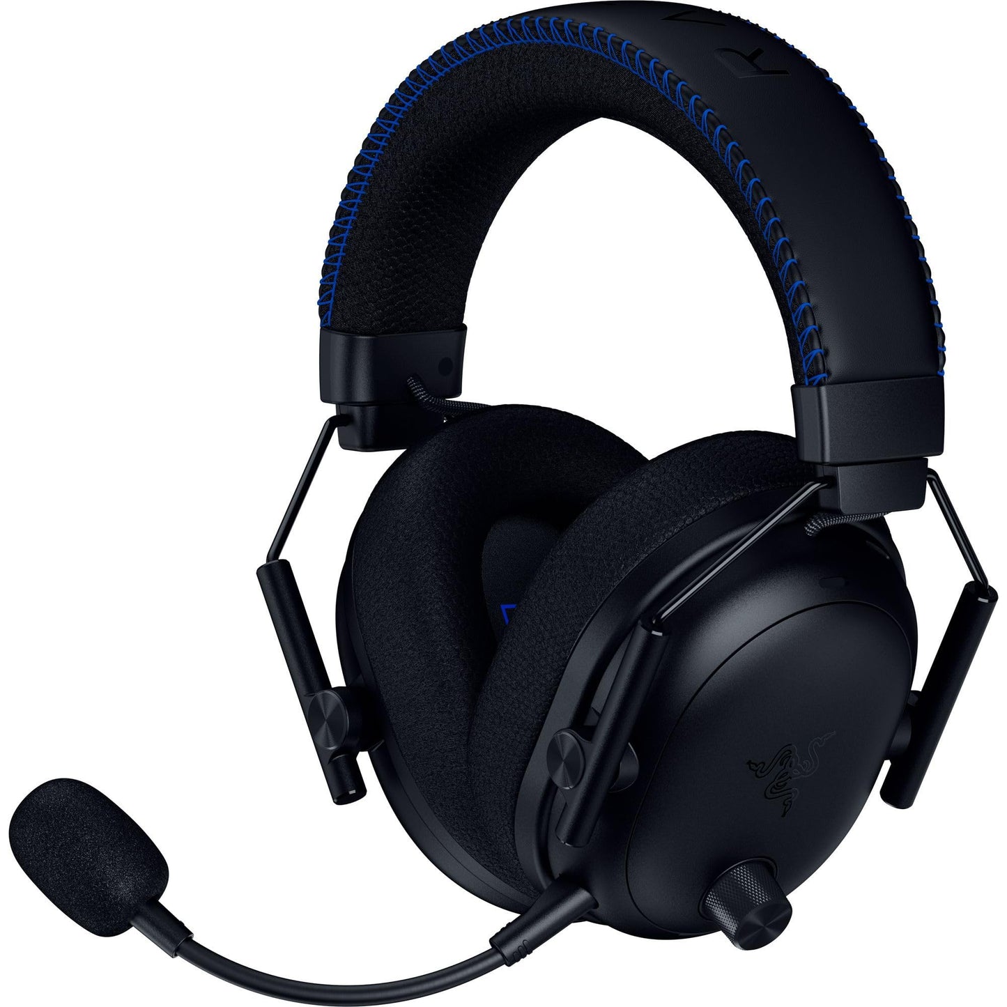 Razer BlackShark V3 Pro Wireless ANC Gaming Headset for PC: Full Band Mic - 50mm Drivers - 2.4 GHz, Bluetooth, USB, 3.5mm - Works with Mac, PS5, Nintendo Switch, Smartphone - 70 Hr Battery - Black