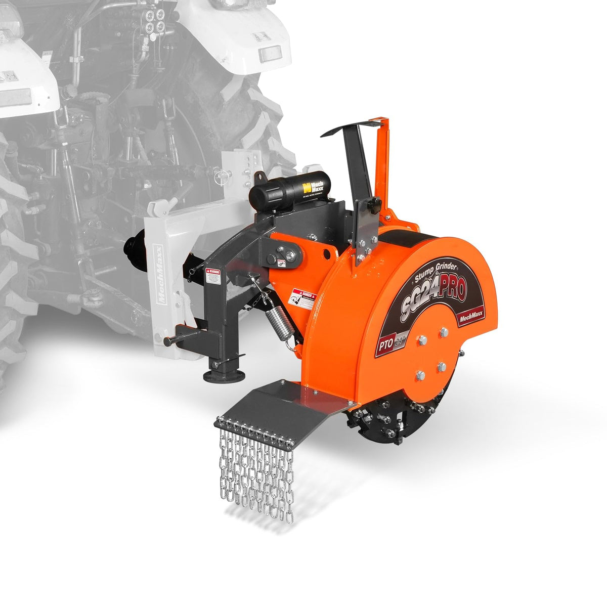 MechMaxx 24" Heavy Duty PTO Powered Stump Root Grinder
