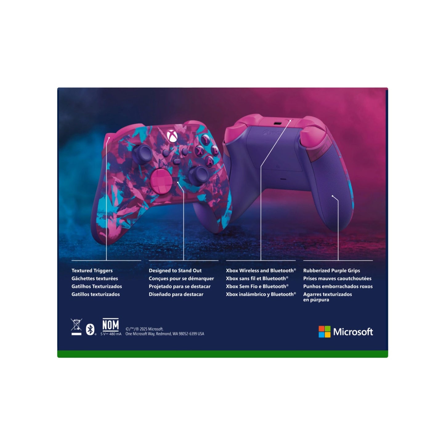 Xbox Wireless Gaming Controller | Ice Breaker Special Edition | Console, PC, and Android | Textured Grip | Wireless, Bluetooth, USB-C Connectivity