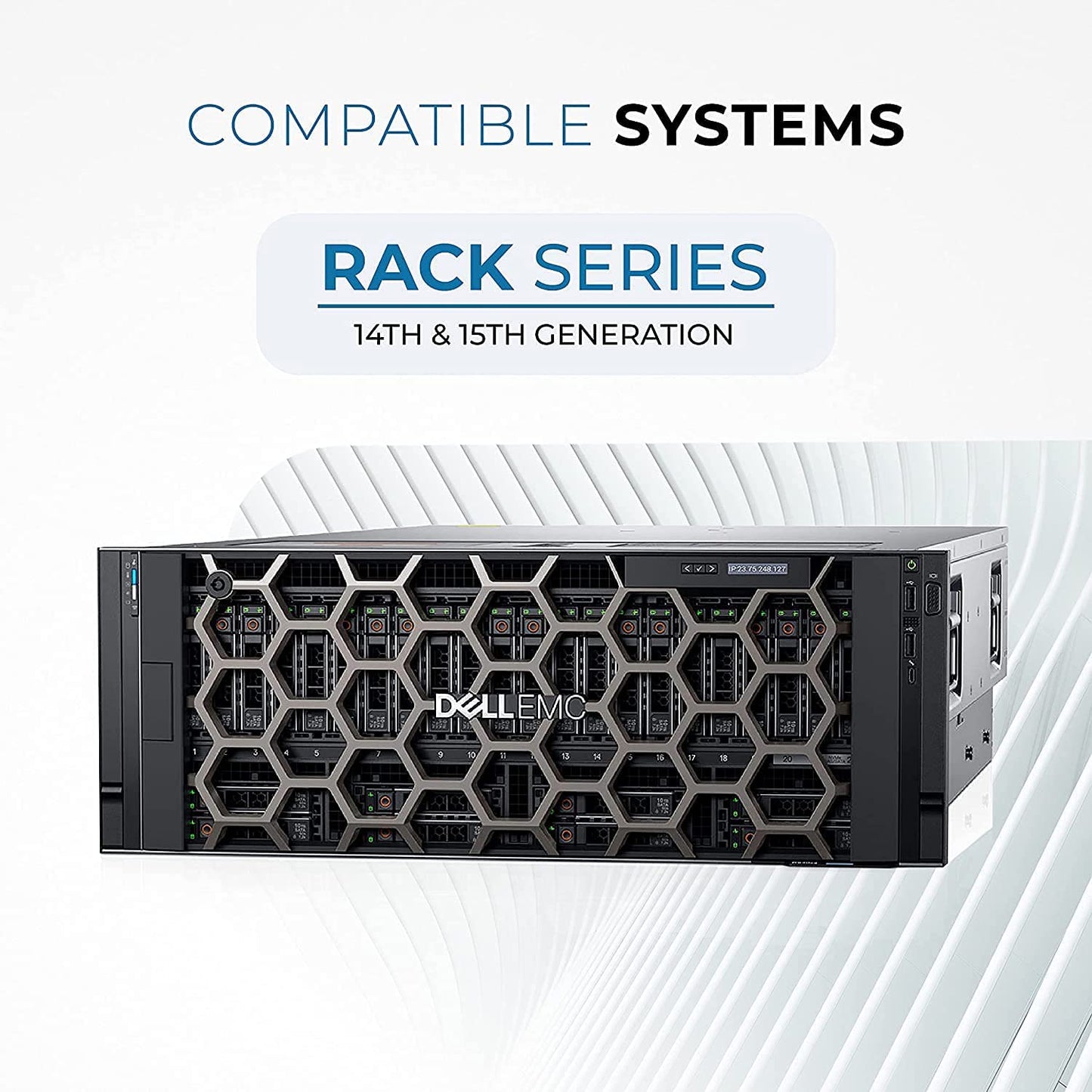 Water Panther 15.36TB SAS 24Gb/s 2.5" SSD for Dell PowerEdge Servers | Enterprise Drive in 13G Tray